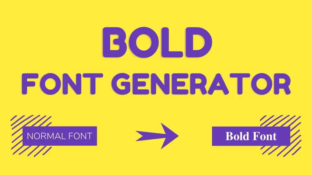 Bold Font Generator 🤠 𝗕𝗼𝗹𝗱 𝗙𝗼𝗻𝘁 Copy Paste